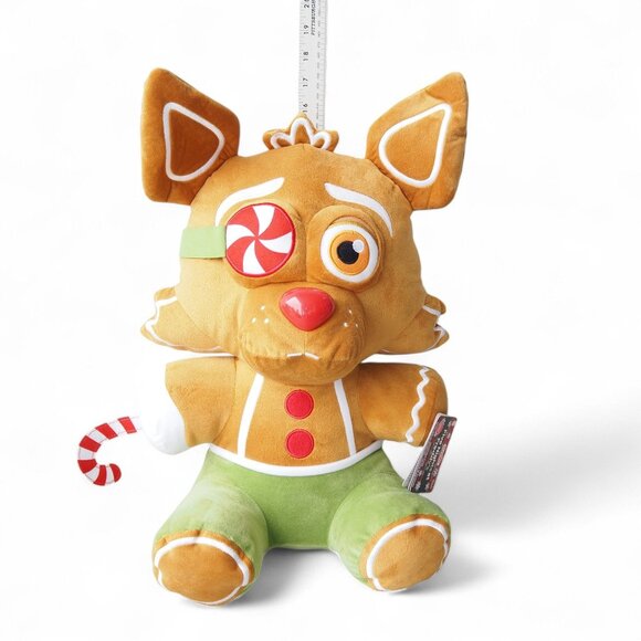 Funko Five Nights at Freddy's Gingerbread Foxy 16" Gamestop Exclusive Plush FNAF - Picture 9 of 10